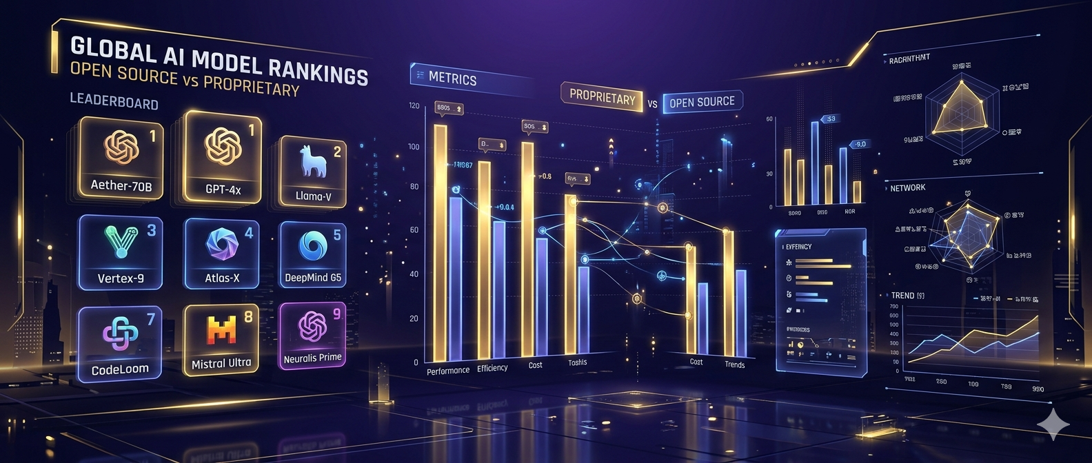 2026년 1분기 LLM 순위 변동 분석 - 오픈소스의 반격